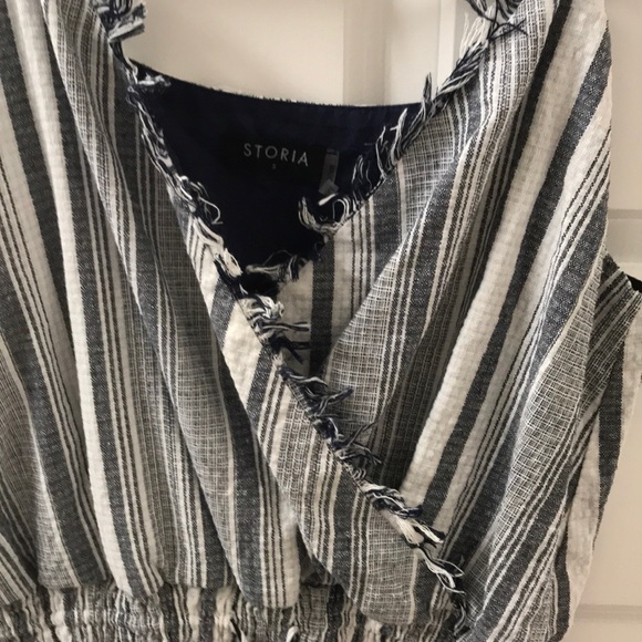 Striped Romper - Picture 3 of 3